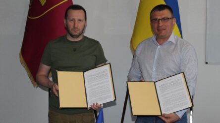 WE SIGNED A MEMORANDUM ON COOPERATION WITH THE REGIONAL MILITARY ADMINISTRATION (RMA) OF KHMELNYTSKYI