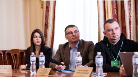 THE HEAD OF THE FOUNDATION JOINED THE ROUND TABLE REGARDING PROBLEMS OF ENVIRONMENTAL PROTECTION DURING WAR
